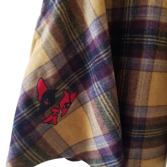 NWOT FC Lucid Retro Red & Plaid Schoolgirl Dress sz m - Picture 7 of 10